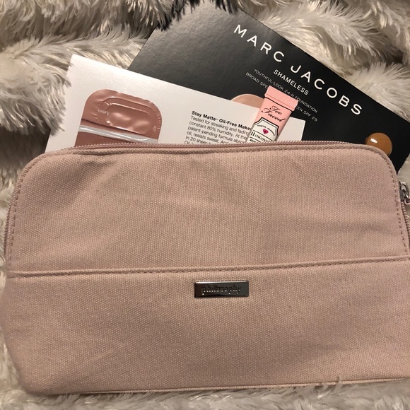 COPY - Pink canvas philosophy makeup bag with samples - Picture 3 of 6